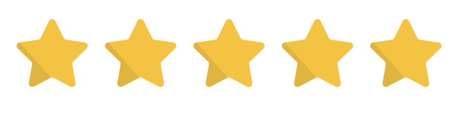 5-stars clear background
